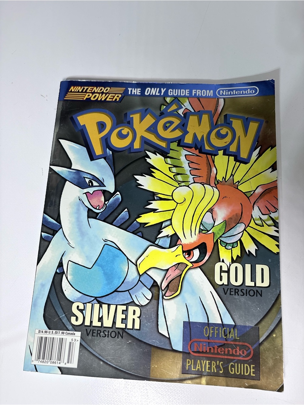 Nintendo Pokémon Silver & Gold Player's Guide - plus three large stickers